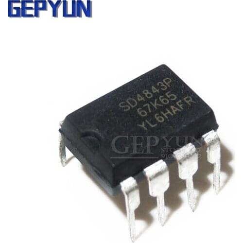 10PCS SD4843P SD4843 DIP-8 DIP SD4843P67K65 Gepyun
