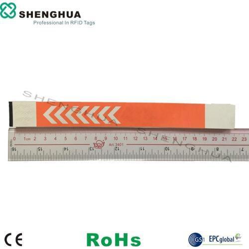 200pcs ID Wristband RFID Waterproof 860-960mhz uhf rfid bracelet dupont paper