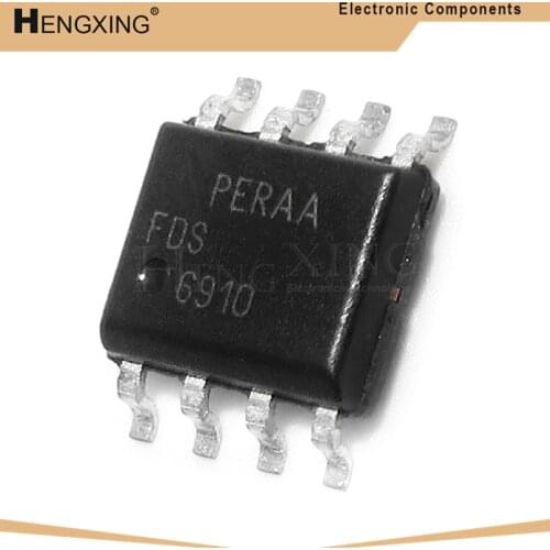 5piece FDS6910 6910 SOP-8 In Stock