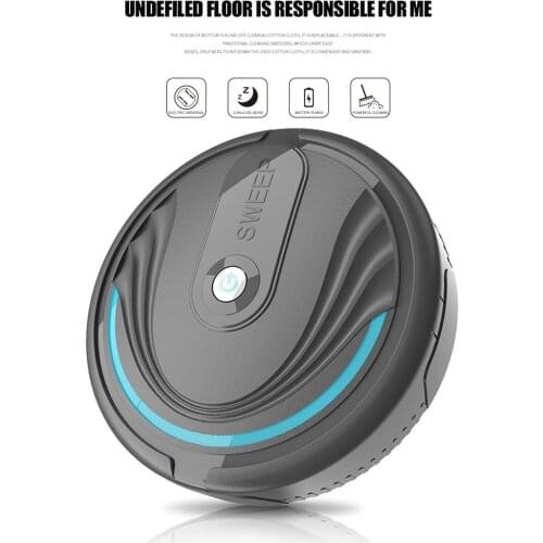 Automatic Robot 3-in-1 Smart Floor Robotic Cleaning Vacuum Automatic Sweeping Cleaner Robot Sweeper Low Noise Sweeper#dg4
