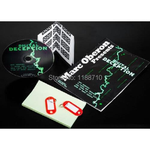 Digital Deception Gimmick with DVD - Mentalism Magic, Magic Trick , Mind Trick