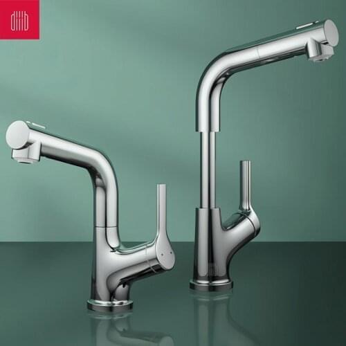 Diiib Pull-out Bath Mixers With Shower Head
