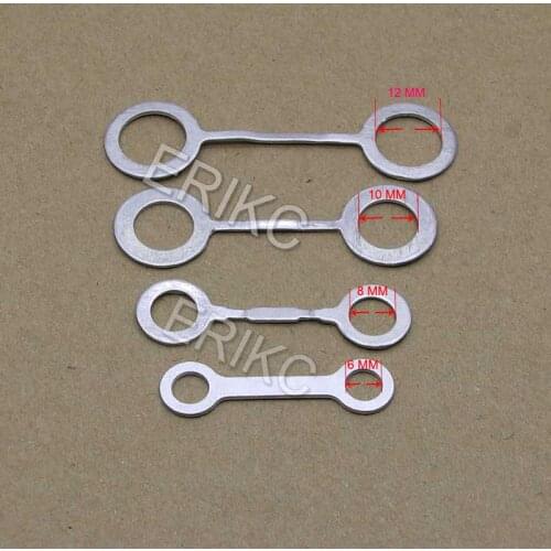 ERIKC Common Rail Injector Nozzle Shims Injection Heat Shield Rings 5 pieces / bag