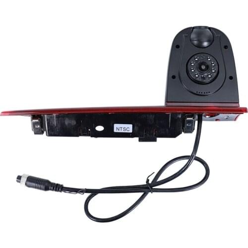 Brake Light Rear View Camera for Ford Transit Custom After 2016 5Th Brake Light Dual Camera IR LED Brake Light Parking