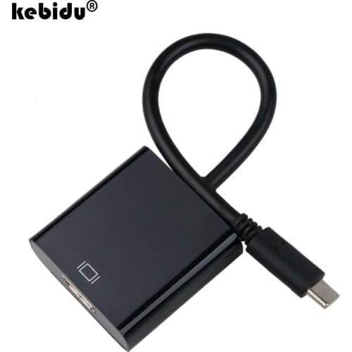 Kebidu Newest Type C 3.1 4K to HDMI Adapter Converter Cable Male to Female USB C to HDMI for MacBook Chrome book Samsung Huawei