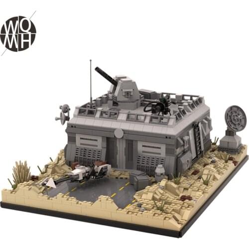 2643pcs Star Space Wars Base Outpost on Tatooine Building Blocks Bricks Toy Compatible Children gift Toys