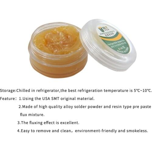 BEST 223A Lead Free Solder Paste Rosin Copper Powder Welding Flux For iPhone iPad Samsung Repair Tools