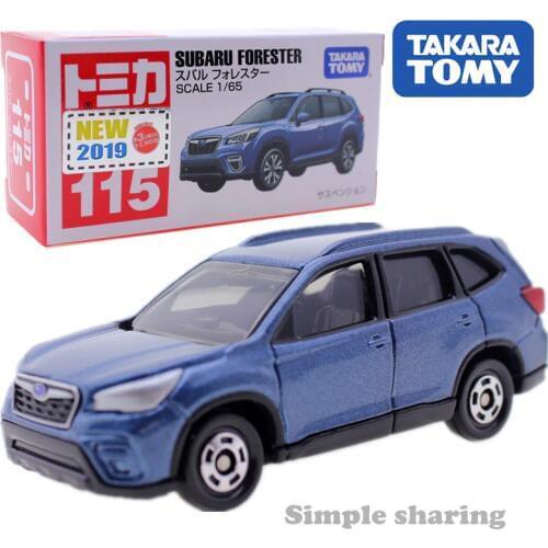 Takara Tomy Tomica No.115 Subaru Forester Model Kit 1/65 Diecast Miniature Car Toy Hot Pop Kids Bauble Funny Magic Child Puppet