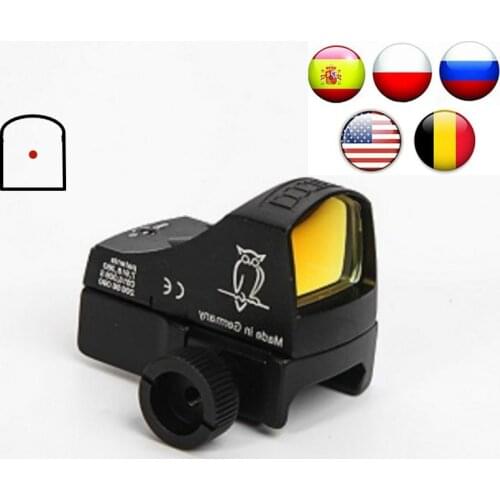 Optics Tactical Doctor 3 Docter III Auto Brightness Adjust Red Dot Sight Reflect Sight Riflescope Fit 20mm Rail Hunting Airsoft