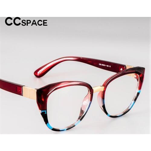 48092 Anti-blue Light Cat Eye Retro Plastic Titanium Glasses Frames Ultralight Men Women Optical Fashion Computer EyeGlasses