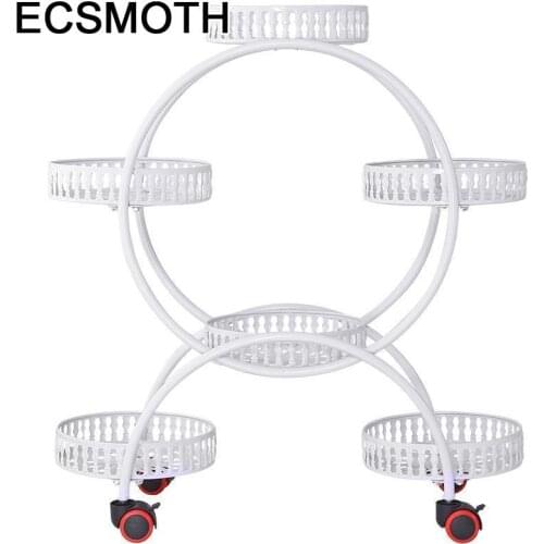 Support Plante Outdoor Decoration Garten Dekoration Planten Rek Saksisi Shelf Balcony Balkon Plant Stand Flower Iron Rack