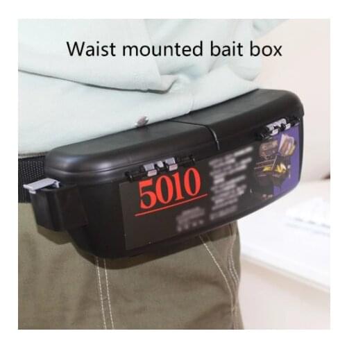 Fishing Waist Bag Portable Tackle Box Storage Case With Belt Multifunctional For Fish Lure Baits Reel Hook Multi Pocket Outdoo