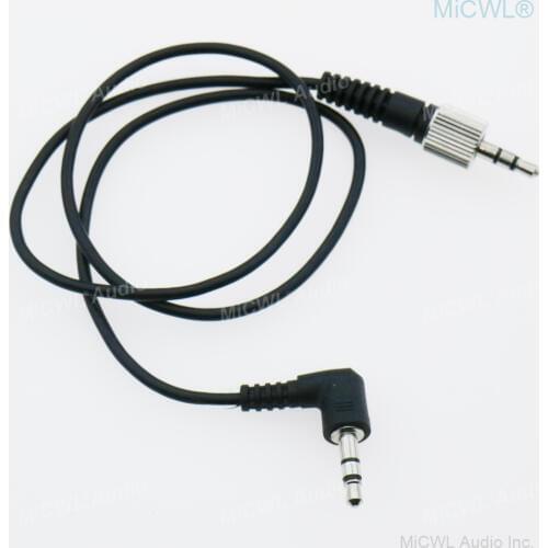 Professional Cable adapter 3.5mm Stereo Lockable for Sony Sennheiser Wireless Beltpack system to 3.5mm standard Camera System