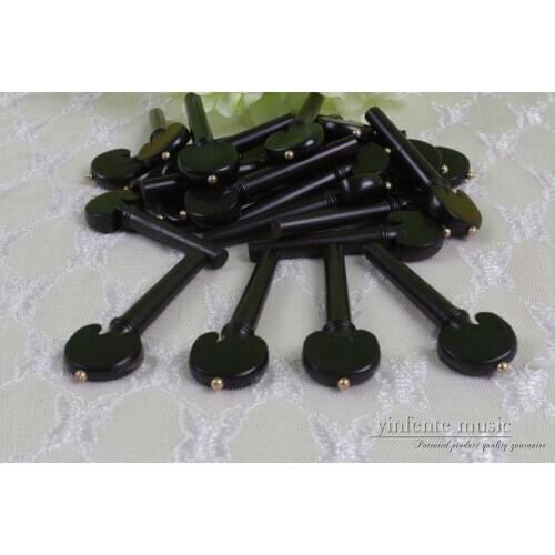 2set(8pcs) Violin peg 4/4 Natural Ebony wood Full size violin accessories violin parts