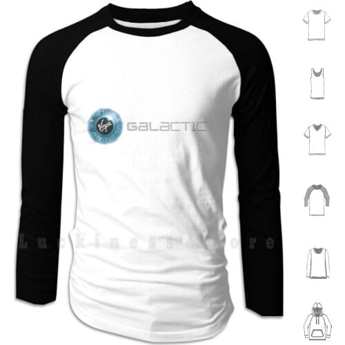 Virgin Galactic Logo hoodies long sleeve Virgin Galactic Galactic Virgin Space Travel Tourism Spacex Richard Branson