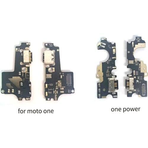 10pcs For Motorola Moto One Power USB Charger Charging Dock Port Connector Board Flex Cable