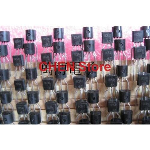 10PCS FAIRCHILD BC546BTA TO-92 transistor C546B Triode C546 BC546B