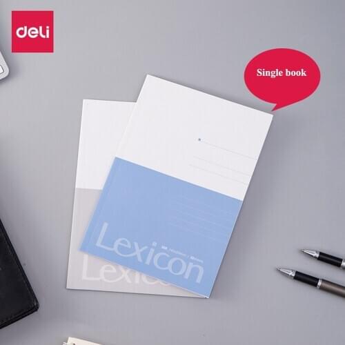 2PCS 4PCS/LOT Deli 7952 7988 Note book A5 B5 32k Size 24-80 sheets Notebook Wholesale