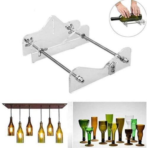 Wine Bottle Cutter Professional Wine Bottle Cutting DIY Glass Cutting Tool Square Round Champagne Bottle Cutting General Tool