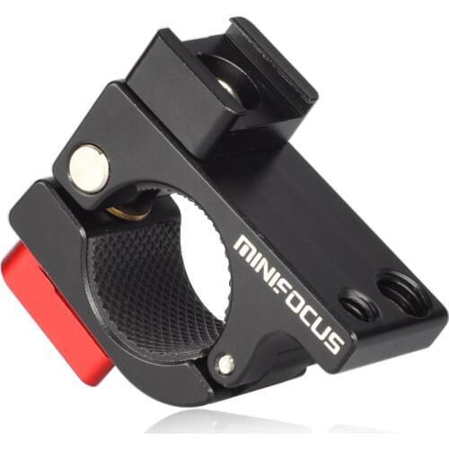 Monitor 22mm Rod Clamp Holder Video Light Mount Stand Bracket with Cold Shoe 1/4 3/8 Inch Screw hole for DJI Ronin-M/Ronin-MX