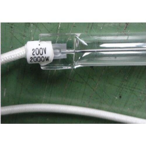 Hot selling Medium Wave ir halogen glass tube for screen printing dryer
