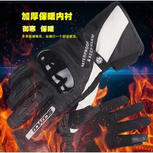 2019 New kinght riding equipment Men can Touch Screen SCOYCO Winter Waterproof Warm Motocross Motorcycle Glove Racing gloves