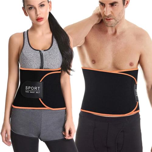 Waist Trimmer for Women and Men Neoprene Waist Trainer Slimming Belt for Weight Loss with Sauna Effect Sweat Belts for Fitness