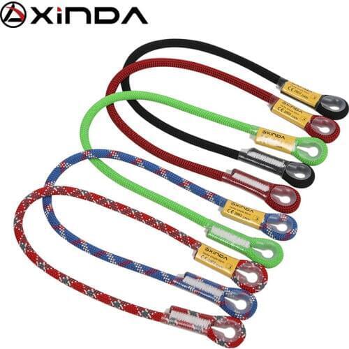 Xinda Professional Rock Climbing 10.5mm Dynamic Lanyard Protective Prusik Swen Eye-to-eye Pre-Sewn Sling Moutaineering Equipment
