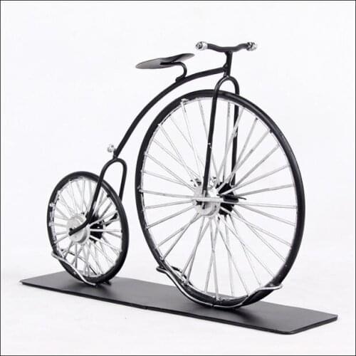 Retro decoration iron handicrafts Home Furnishing Jewelry Wedding Gift bicycle vintage car model