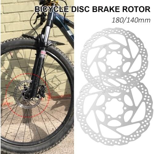 Bicycle Replacement Disc Brake Rotor 140mm/180mm for Mountain Bikes Road Bikes Hydraulic Brake Disc with 6 Bolts MTB Bike Parts