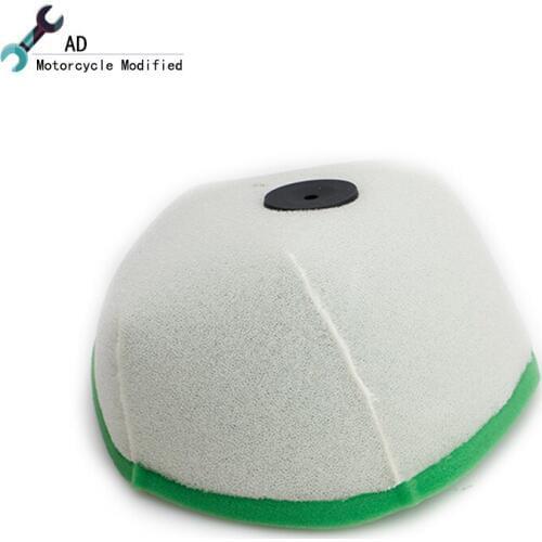 Moto Parts Air filter for Kawasaki KXF250 KX250F-AHF KXF450 KX450F-HGF HHF Pitbike Sponge Clear Air Motorcycle Accessories