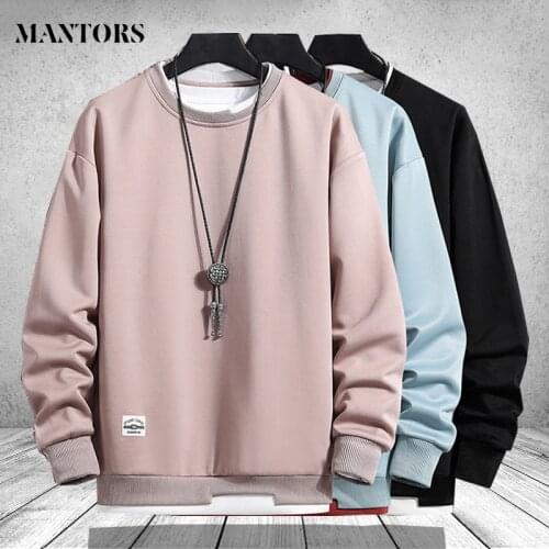 Hoodies Sweatshirts Men Woman Fashion Solid Color Pink Blue Black White Autumn Spring Hip Hop Sweatshirt Male Brand Casual Tops