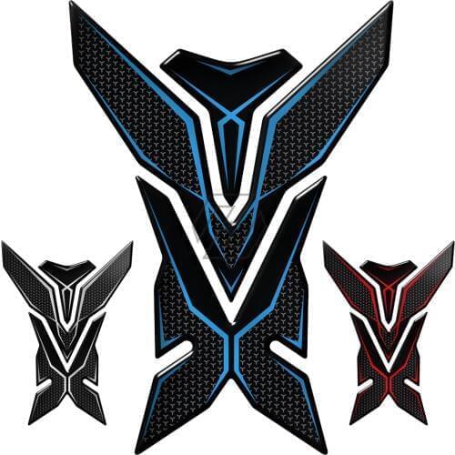 Universal 3D Motorcycle Tank Pad Protector Sticker Case for Yamaha YZF FZ1 FZ6 Kawasaki NINJA Suzuki SV650 S GSR250 GSR 400 750