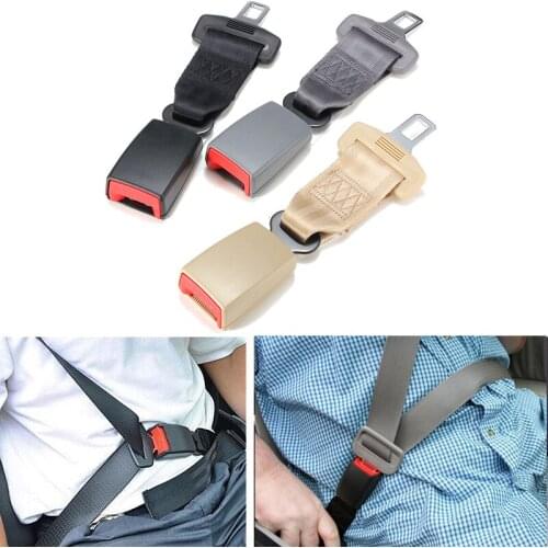 23cm/9''36cm/14' Universal Car Seat Polyester Seatbelt Safety Belt Extender Extension Child Safety Seat Multi-color 2.1cm Buckle
