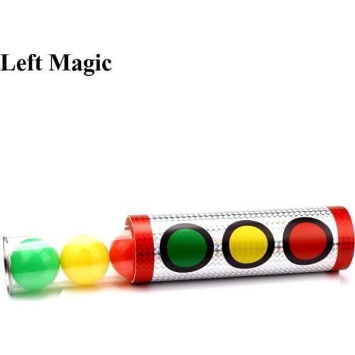 Miracle Balls Magic Tricks Traffic Lights Color Change Stage Magic Props Illusion Gimmick Mentalism Classic Toys G8239