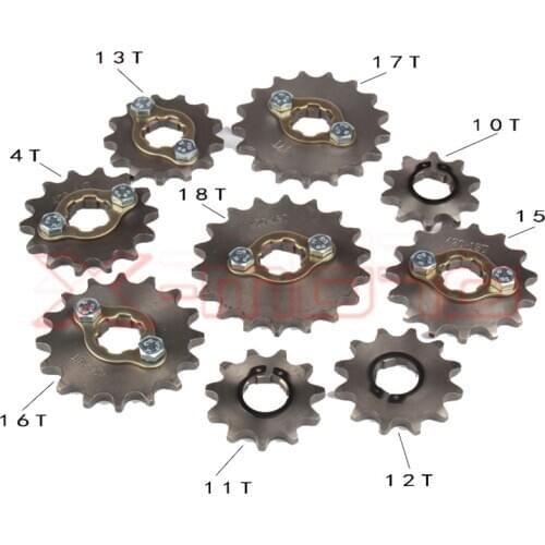 420 20mm 10T 11T 12T 13T 14T 15T 16T 17T 18T 19T 20T Engine Sprocket for motorcycle ATV Dirt Pit Bike Go Kart 4 Wheeler Quad