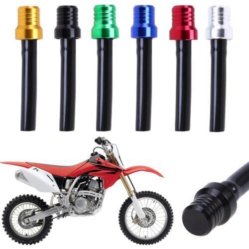 1pcs Aluminum Alloy Motorcycle Gas Pit ATV PIT Dirt Bike Fuel Petrol Tank Cap Breather Pipe Hose Valve Vent Breather Tube Pipe