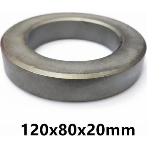 120x80x20mm Ultra large Transformer Ferrite Core Isolator Ferrite Ring RF Choke Ferrite Bead 120*80*20 mm 1PCS