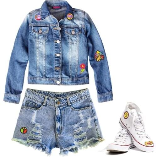 2021 Custom iron on Patch badge accessories embroidered logo