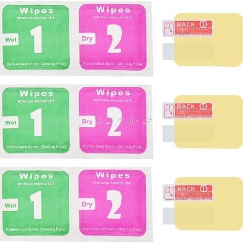 3Pcs/lot Watch Screen Protector TPU Film For Xiaomi Huami Amazfit Bip PACE Lite Youth