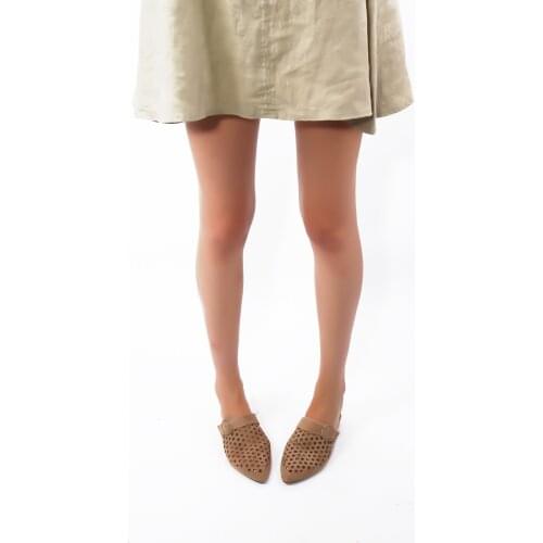 Beige Women 'S Slippers