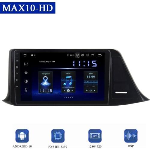 Dasaita for Toyota C-HR 2019 2020 AndroidCar Radio Multimedia Player GPS Navi DSP CarPlay 1280*720 IPS Screen 4GB+64GB TDA7850