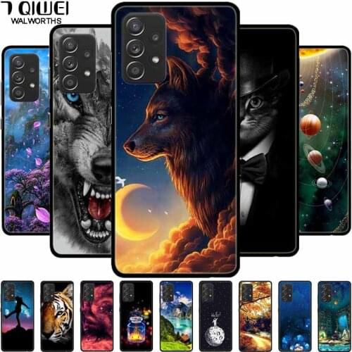 For Samsung A52 5G Case A526B Silicone Soft TPU Phone Cases for Samsung Galaxy A52 4G Funda A525F A 52 2021 6.5'' Coque bumpers