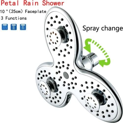 To asperse top spraying hot new xiamen ABS plating all American dark rain shower shower nozzle manufacturers selling