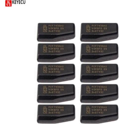 Keyecu 10pcs 2017 PCF7930AS ID73 Transponder Chip