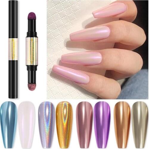 Hot Sales!!! Nail Pen Double-Ended Stylish Colors ABS Air Cushion Magic Pen for Nails Design