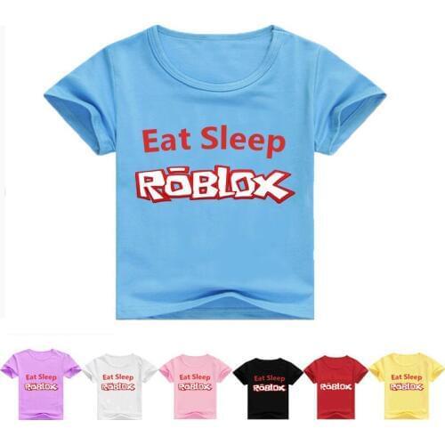 2-15 old year Fashion game T-shirt Children Boys and girl Short Sleeves White Tees Baby Kids Cotton Tops For Girls Clothes