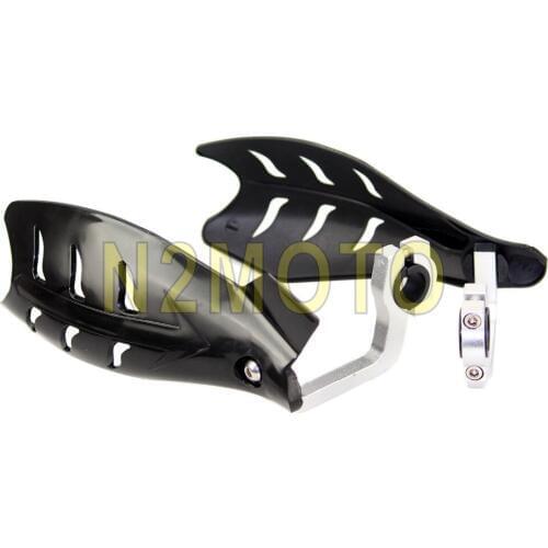 Black Motorcycles Handguard 7/8" Motocross Enduro Hand Protector for KMX DR XR XL DTR MTX TS KLE XT Dirt Bike Yamaha Honda