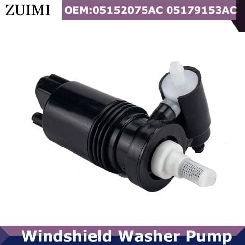Windshield Wiper Washer Pump Fits 05152075AC 05179153AC 05179153AC 05179153AB For Jeep Chrysler Dodge With Filter
