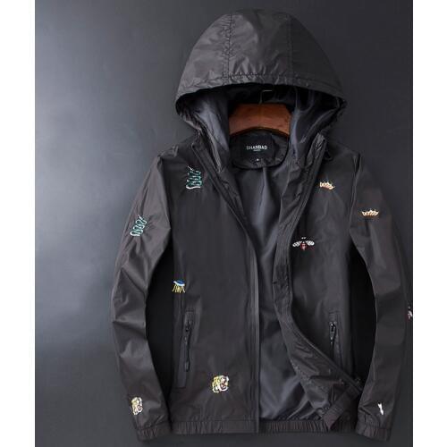 New Men luxury Rib Sleeve Embroidered Snake Tiger Bee Crown couple Baseball Coats & Jackets Abstract digital coat Motor #L77